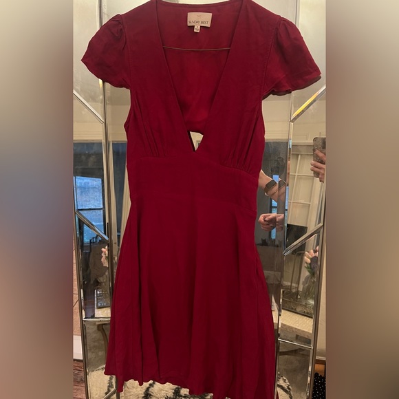 Aritzia Sunday Best “Rand” dress in pink, size 4. - Picture 5 of 8